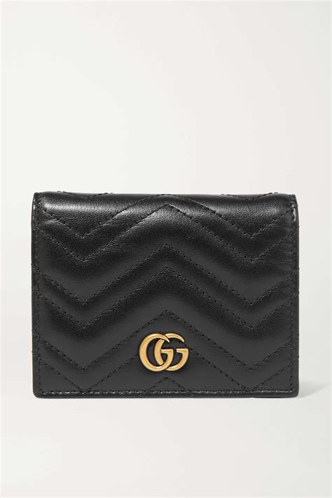 gucci marmont leather bifold|GUCCI GG Marmont quilted leather wallet .